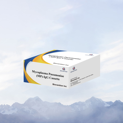 Reactivos de venta caliente MP-IgG Reactivos de detección de oro coloidal con 25 pruebas para el diagnóstico humano