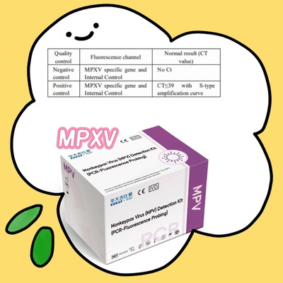 Kit de detección del virus de la viruela del mono MPXV PCR-Fluorescencia