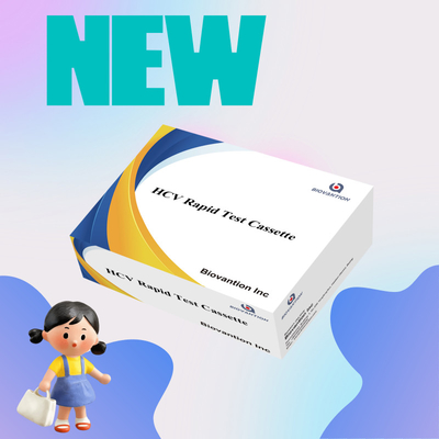 Precio de fábrica Sensibilidad 5-15 Minutos HCV Ab Strip Cassette Test Kit para resultados rápidos