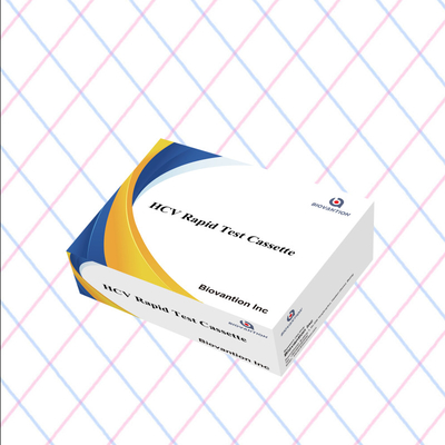 Precio de fábrica Sensibilidad 5-15 Minutos HCV Ab Strip Cassette Test Kit para resultados rápidos
