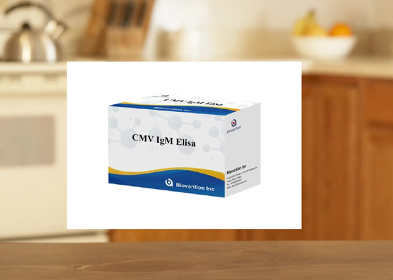 Kit de análisis de inmunosorbentes ligados a enzimas para cMV IgM Elisa