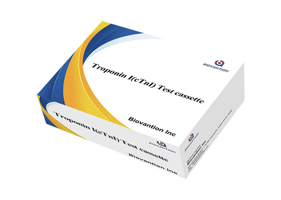 Troponina I (CTnl) Cassette de prueba rápida Sistema de prueba de diagnóstico rápido IVD