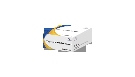Troponina I (CTnl) Cassette de prueba rápida Sistema de prueba de diagnóstico rápido IVD