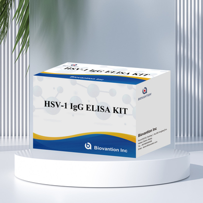 Kit de prueba de inmunoensayo de alta sensibilidad para el HSV-1 IgG para detección serológica Tipo de muestra de plasma