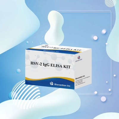 Reactivo de diagnóstico de IgG para el VHS-2 aplicable a nivel internacional 96 pruebas ELISA Kit de análisis para diagnóstico médico