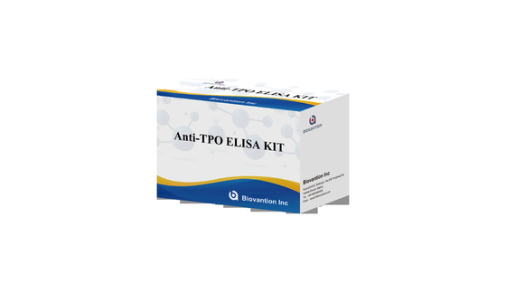 Kit de prueba Elisa anti-TPO Determinación cuantitativa de la peroxidasa anti-tiroidea