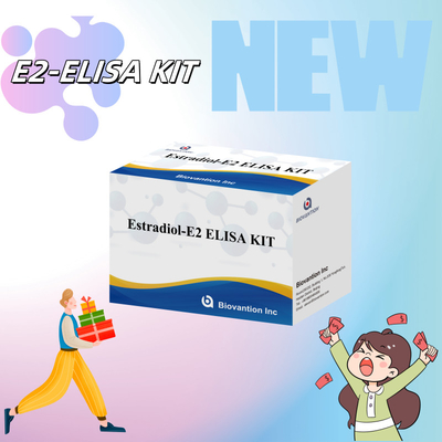 Precio de fábrica E2 Kit de prueba ELISA Detección In Vitro Detección Médica Alta precisión