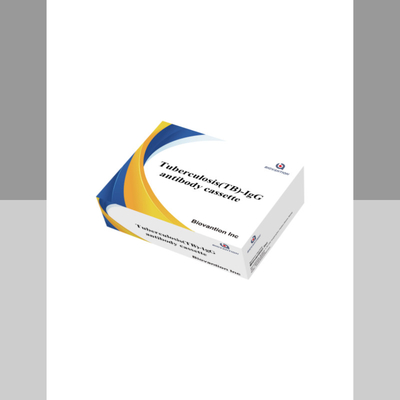Reactivo de prueba rápida de venta en caliente Tuberculosis/TB Kit de prueba rápida de oro coloidal para humanos con 25 pruebas