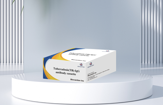 Reactivo de prueba rápida de venta en caliente Tuberculosis/TB Kit de prueba rápida de oro coloidal para humanos con 25 pruebas