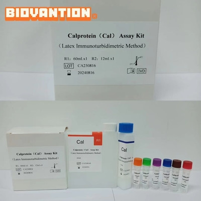 Determinación cuantitativa de la cal proteccion Cal en heces 2-8.C Almacenamiento IVD