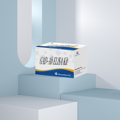 Prueba ELISA GAD Ácido glutámico descarboxilasa Anticorpos Reactivo de diagnóstico médico para humanos con 96 pruebas