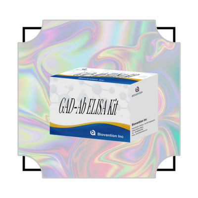 Prueba ELISA GAD Ácido glutámico descarboxilasa Anticorpos Reactivo de diagnóstico médico para humanos con 96 pruebas