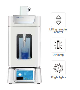 Homogeneizador ultrasónico con 6.5-650W de potencia ajustable y 220V/110V de suministro de energía para laboratorio