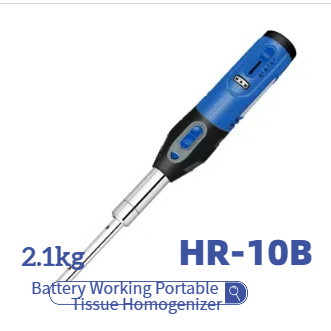 Homogenizador de tejidos portátil con batería