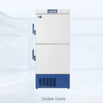 -40°C congelador biomédico doble puerta tipo almacén vacunas materiales biológicos