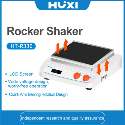 10-80rpm Roque hacia arriba y hacia abajo Laboratorio de agitación para la aplicación de cultivo celular Rocker Shaker Laboratorio de agitación