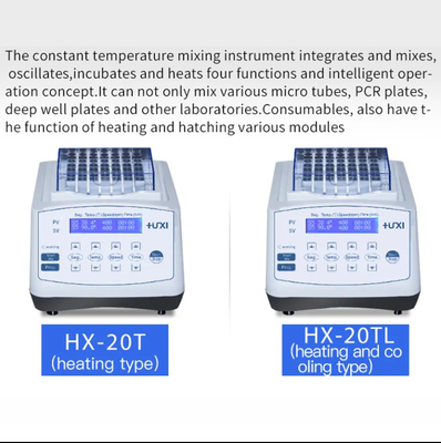 Agitador de temperatura constante Laboratorio de tubos Agitador de temperatura constante Mezclador RT+5C~100C calefacción