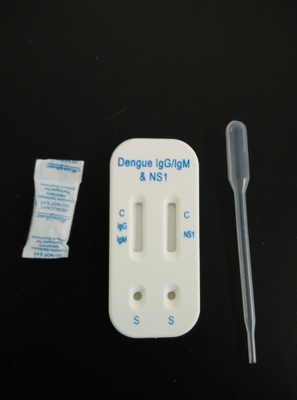 Prueba rápida de IgM/IgG para el dengue en el hogar o clínica de salud Prueba de detección de enfermedades tropicales