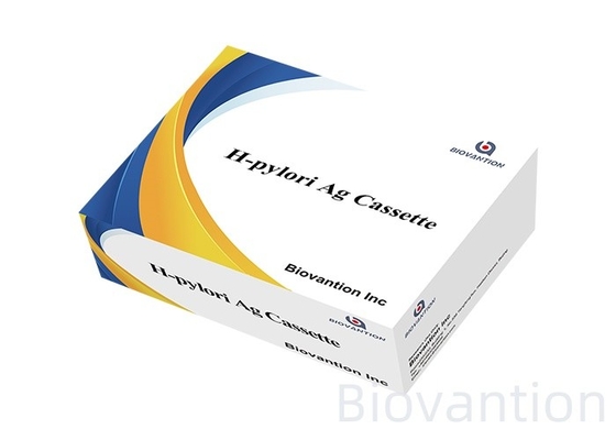 Anticorpos contra H. pylori Kit de prueba rápida con tiras Kit de diagnóstico para la detección de la infección por Helicobacter pylori