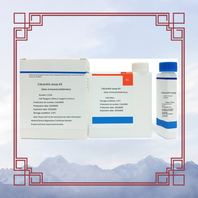 Kit de análisis de Calprotein Latex Método inmunoturbidimetrico Detección cuantitativa Heces humanas