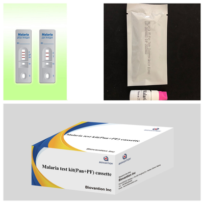 Prueba rápida de oro coloidal Malaria Pan PF Solución rápida y precisa