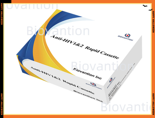 VIH 1/2 Prueba rápida de oro coloidal Solución de prueba conveniente y precisa para obtener resultados rápidos