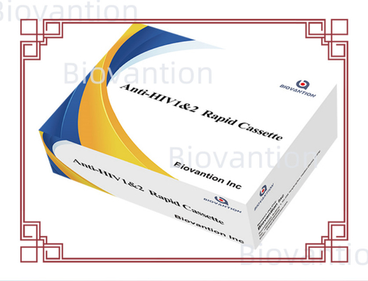 VIH 1/2 Prueba rápida de oro coloidal Solución de prueba conveniente y precisa para obtener resultados rápidos