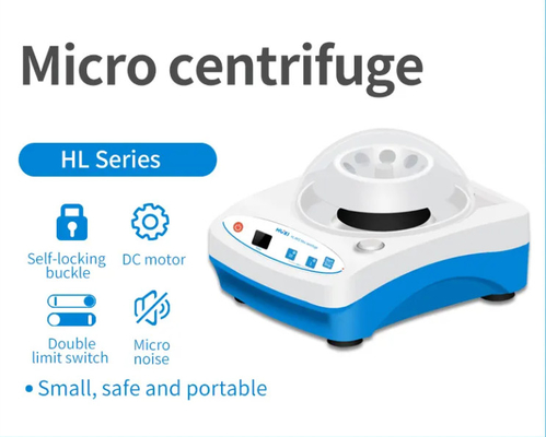 Equipo de laboratorio médico minicentrífugo personalizable para requisitos específicos