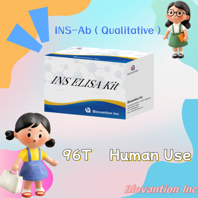 Kit de prueba profesional de insulina INS Elisa para aplicaciones de diagnóstico e investigación