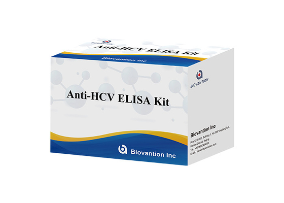 Detectar anticuerpos contra el VHC con el kit de pruebas Elisa de Biovantion 96 pruebas en 2-3 horas