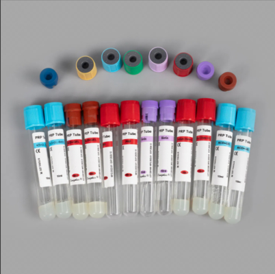 Tubos de recolección de sangre sin vacío PRP con Fluoruro de Sodio + EDTA-K2 de Siny Medical