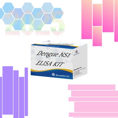 18 meses de validez Kit de prueba de ELISA IgM para el dengue con alta sensibilidad y 96 pruebas/kit para diagnóstico en laboratorio hospitalario