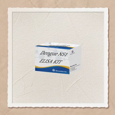 18 meses de validez Kit de prueba de ELISA IgM para el dengue con alta sensibilidad y 96 pruebas/kit para diagnóstico en laboratorio hospitalario