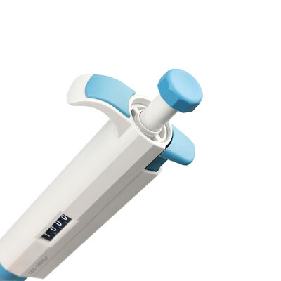 DLAB TopPette Micropipeta ajustable de un solo canal con diseño ergonómico ligero, pantalla de volumen digital clara y parte inferior autoclavable