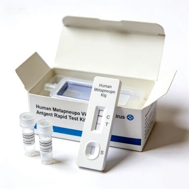 Kit de prueba rápida del antígeno del metapneumovirus humano (oro coloidal)