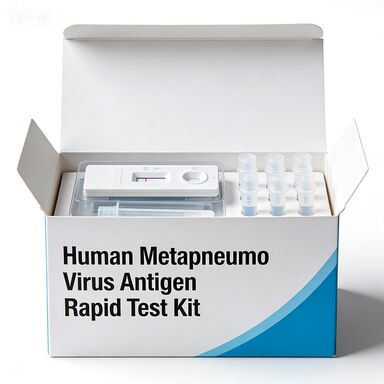 Kit de prueba rápida del antígeno del metapneumovirus humano (oro coloidal)