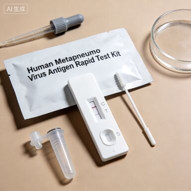 Kit de prueba rápida del antígeno del metapneumovirus humano (oro coloidal)