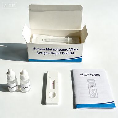 Kit de prueba rápida del antígeno del metapneumovirus humano (oro coloidal)