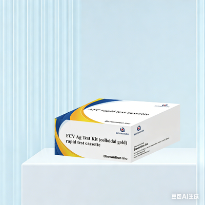 Kit de prueba rápida de antígeno FCV para gatos, detección de calicivirus felino, tiras de oro coloidal para uso clínico y doméstico