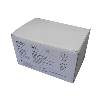 Laboratorio o hospital Kit de prueba de alta precisión de la hormona anti-mullerina humana AMH ELISA