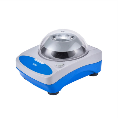 Mini centrifugadora de laboratorio portátil 6/8 tubos 4000 RPM CE certificado diseño compacto plástico y metal ideal para la investigación de laboratorios pequeños