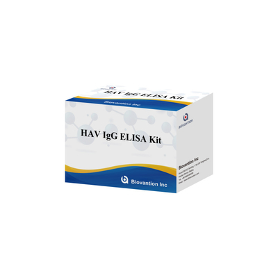 Alta sensibilidad HAV IgG Kit ELISA Exacto Hepatitis A Detección del virus Confiable Certificado CE para uso clínico y de investigación