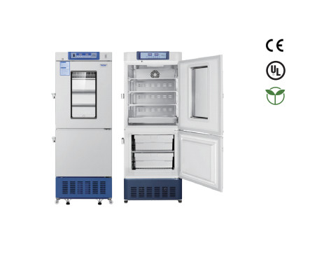 Equipo de laboratorio médico de alta eficiencia combinado de refrigerador y congelador para diagnósticos precisos