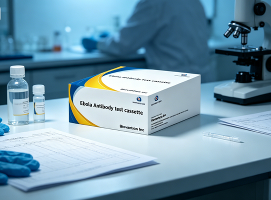 Kit de prueba rápida del virus del ébola Oro coloidal Test de prueba de diagnóstico de antígeno del ébola IgM de anticuerpos para exámenes de emergencia en laboratorios hospitalarios