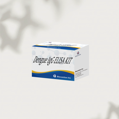 Kit de pruebas de ELISA IgG del dengue 96T Detección cuantitativa de anticuerpos IgG del virus del dengue humano